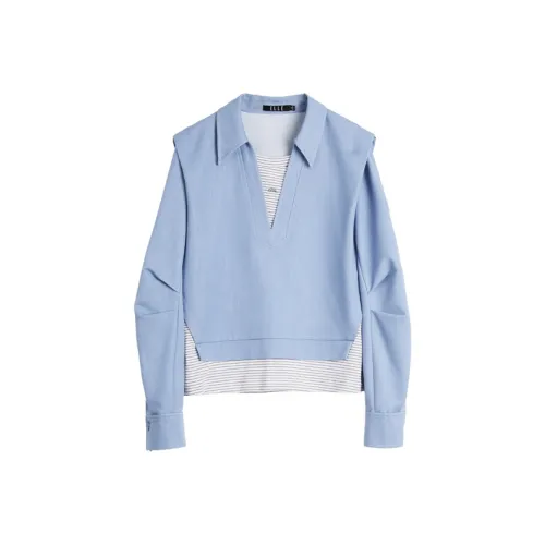 ELLE Синие Женские Рубашки