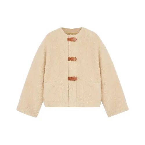CELINE Бежевые Женские Куртки