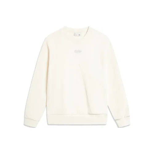 LINING Sports Life Collection Экрю Женские Толстовки
