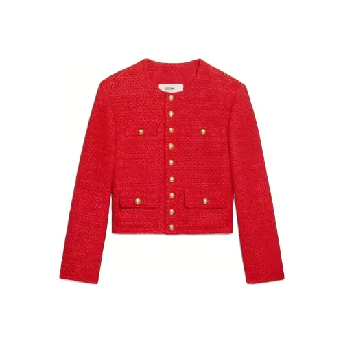 CELINE SS22 Куртки и Пальто Женские Красный