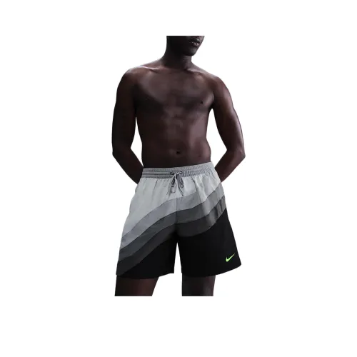 Nike SS25 Спортивные шорты Мужские Черные