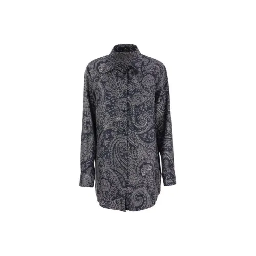 ETRO Черные Женские Рубашки
