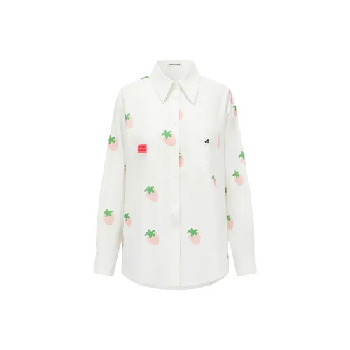 Alexia Sandra Alexia Sandra Strawberry Collection Белые Женские Рубашки