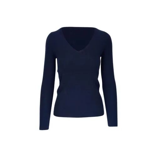 NILI LOTAN Кашемировый свитер женский морской синий