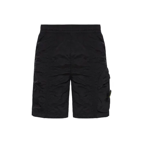 Stone Island Черные Мужские Повседневные Шорты