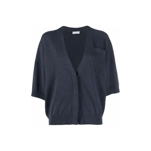 Brunello Cucinelli Синий Женская Трикотажная Одежда