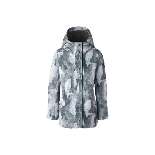 Canada Goose Minden Series SS22 Куртки Пальто Женские Полынно-зеленый Камуфляж