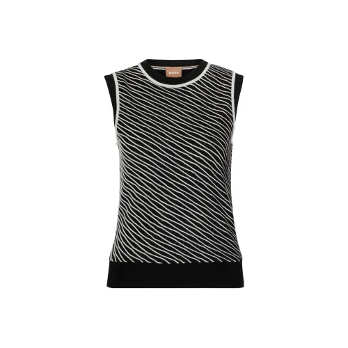 HUGO BOSS Черные Женские Футболки