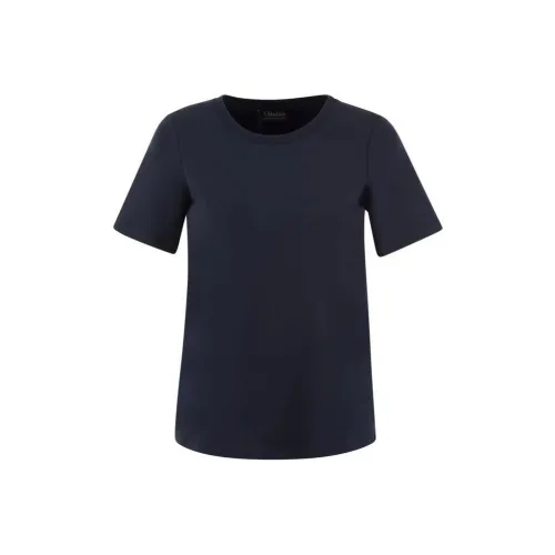 'S MAX MARA Стандартная футболка Женская Синяя