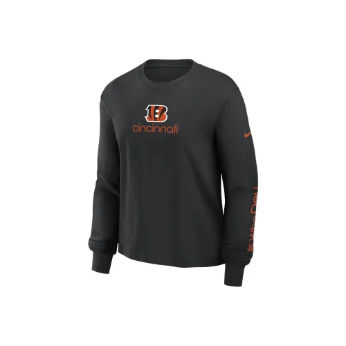 nike x NFL CINCINNATI T Рубашка Женская Черная