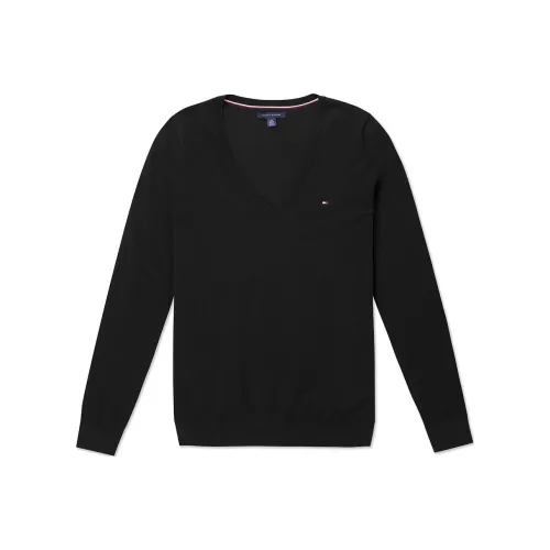 Tommy Hilfiger Черный Женский Трикотаж