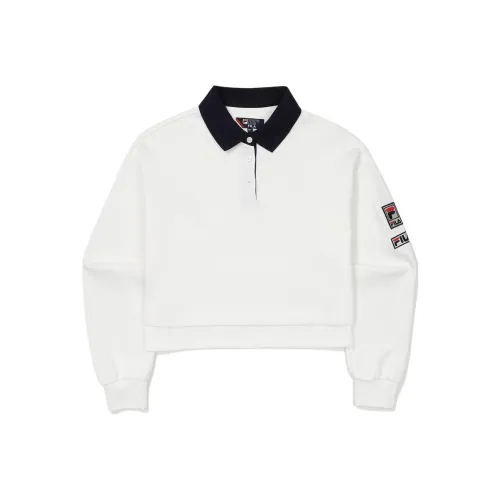 FILA белый Женские Свитшоты