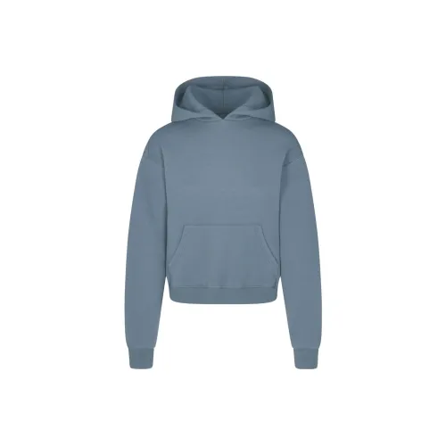 Skims Стальной синий Женские Свитшоты