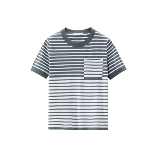 OVV Зеленый-серый Полосы 15 Женские Трикотаж