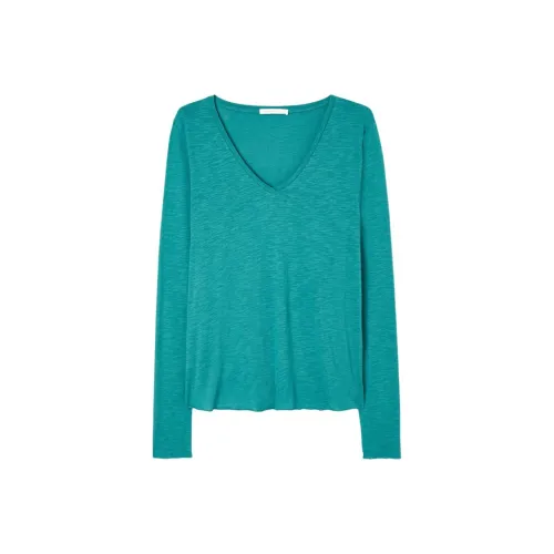 AMERICAN VINTAGE A.M T Рубашка Женская Изумруд MELANGE Изумруд Смешанный Цвет