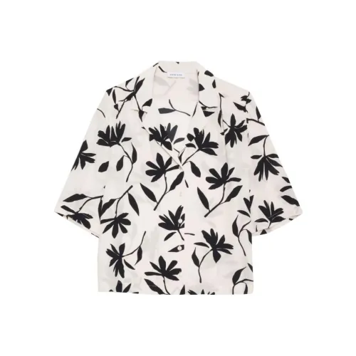 ANINE BING Белые Женские Рубашки