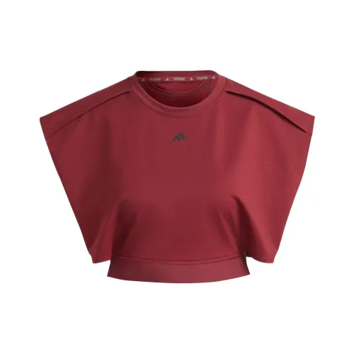 Adidas AEROREADY Тень Красный Женские Футболки