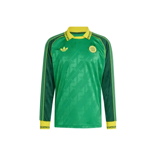 Adidas Originals LFSTLR Футбол Джерси Мужской Зеленый