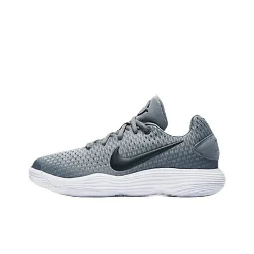 nike Hyperdunk 2017 Low Прохладный GREY Противоскользящий Устойчивый к истиранию Низкий Топ Баскетбольные кроссовки Серый Подростки