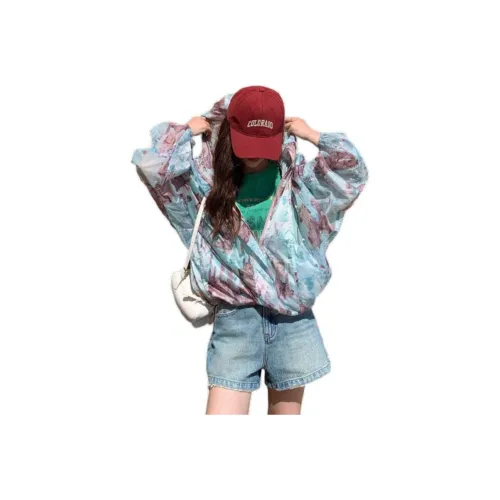 NANING9 Куртки и пальто женские синий