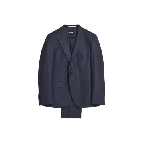 Hugo Boss Бизнес-костюм мужской темно-синий