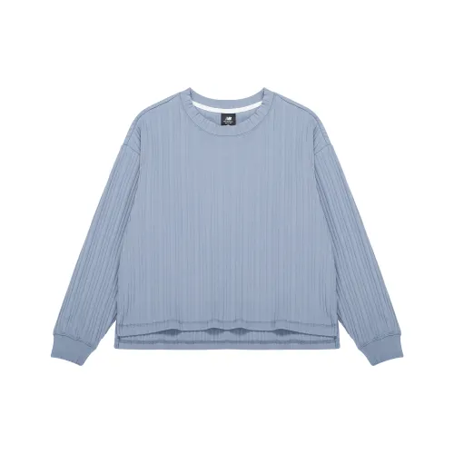 New Balance совместный бренд Толстовка Женская Стальной Синий