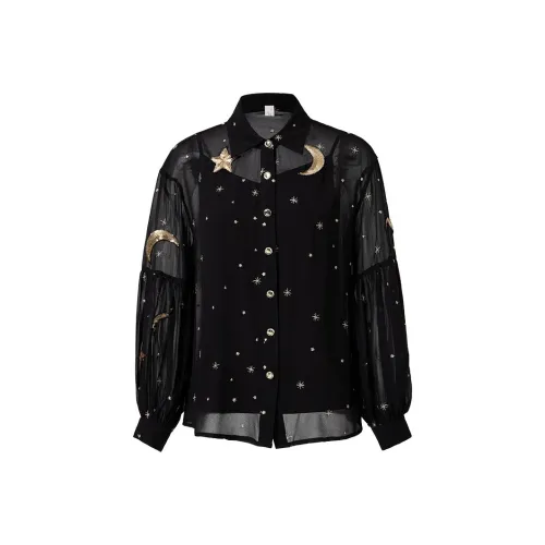 AUI Черные Женские Рубашки