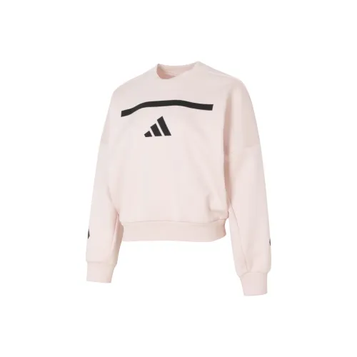 Adidas Розовые Женские Свитшоты