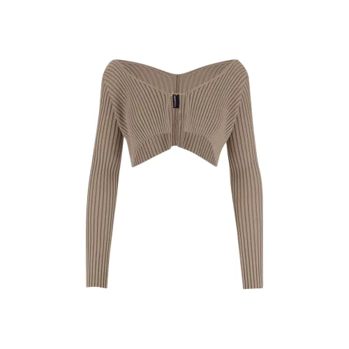 Jacquemus Светло-янтарный Женский Трикотаж