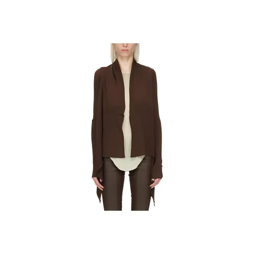 RICK OWENS Коричневый Женский Трикотаж