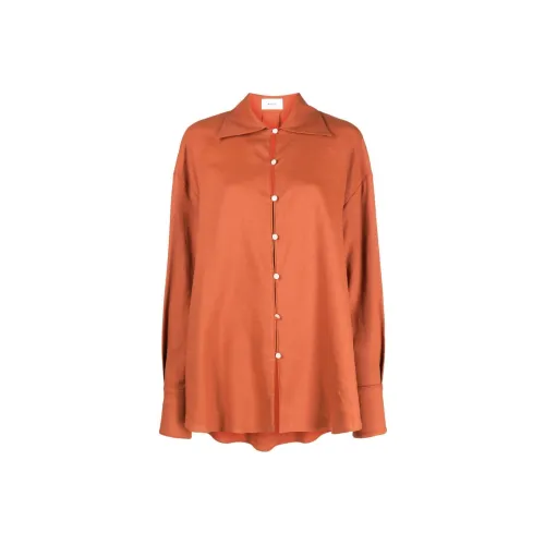Bally Кирпично-красные Женские Рубашки