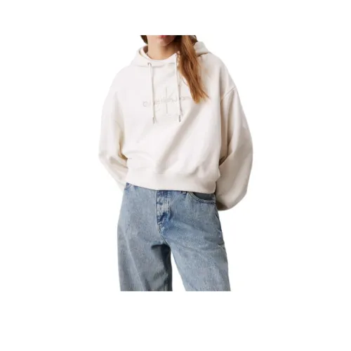 Calvin Klein Толстовка Женская Айвори