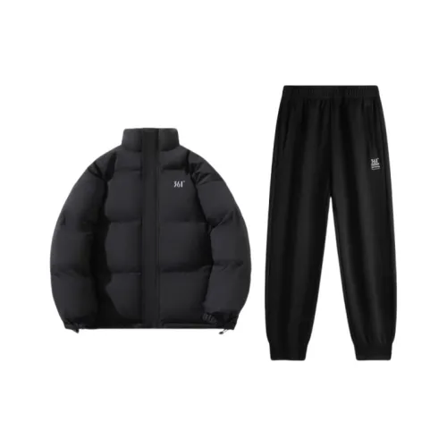 361° Свитшот Комплект Унисекс Супер Черный