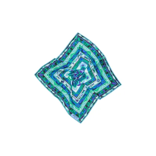 EMILIO PUCCI Шелковые шарфы для женщин Многоцветный