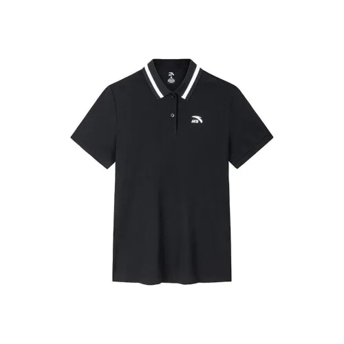 ANTA Life Collection Поло Женское базовое Черное