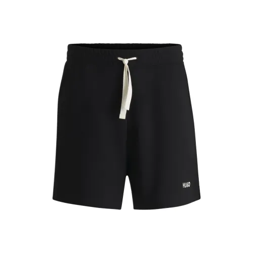 Hugo Boss Повседневные шорты Мужские Черные
