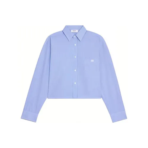 CELINE Фиолетовые Женские Рубашки