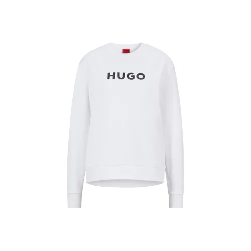 HUGO BOSS Белый Женские Свитшоты