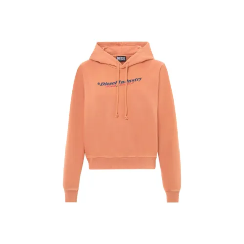 DIESEL Апельсин Женские Свитшоты