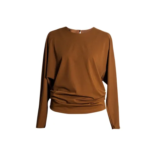 ROEYSHOUSE Коричневые Женские Рубашки