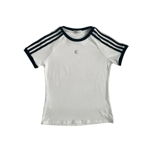 Fuccykee Белые Женские Футболки