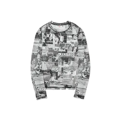 Подкладка X Pleasures T Рубашка Женская Черная