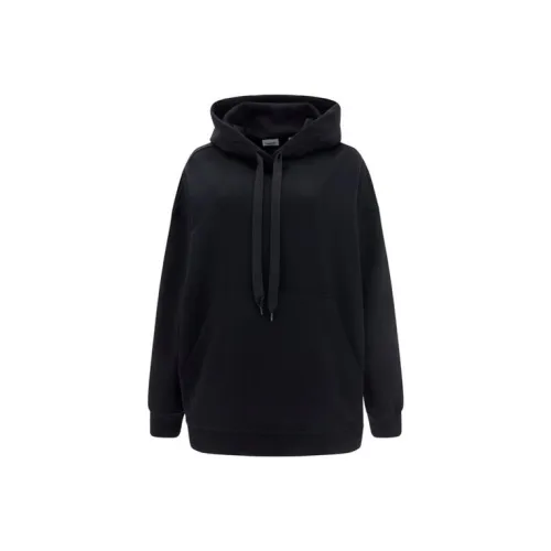 Burberry FW22 Свитшот Свободного кроя Женский Черный