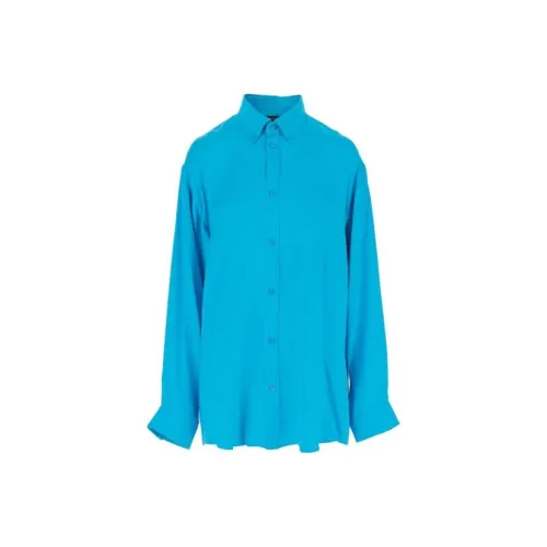 BALENCIAGA Синие Женские Рубашки