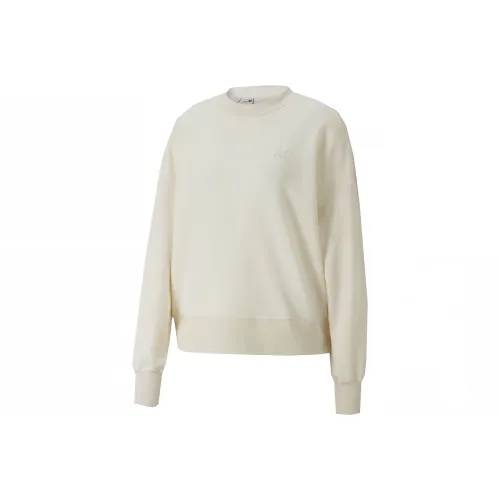 PUMA Экрю Женские Свитшоты