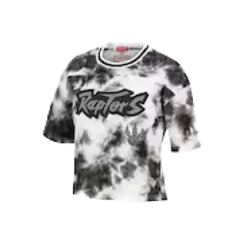 NBA T-Shirt Женская Черный Белый Tie Dye