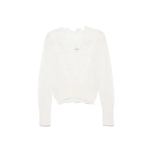 ERMANNO SCERVINO FW24 Трикотаж Женский Белый