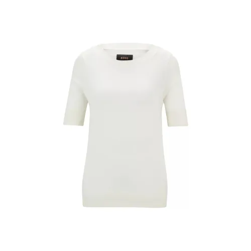 Hugo Boss Стандартная рубашка T белый для женщин