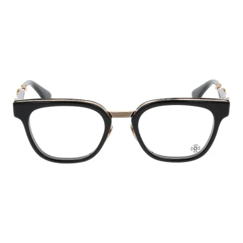 Chrome Hearts В зависимости от официального сайта Квадратные оправы для очков Мужской Черный