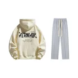 Set (Apricot Standard Edition + Gray Casual Pants)  
Комплект (Абрикос Стандартное Издание + Серые Повседневные Штаны)